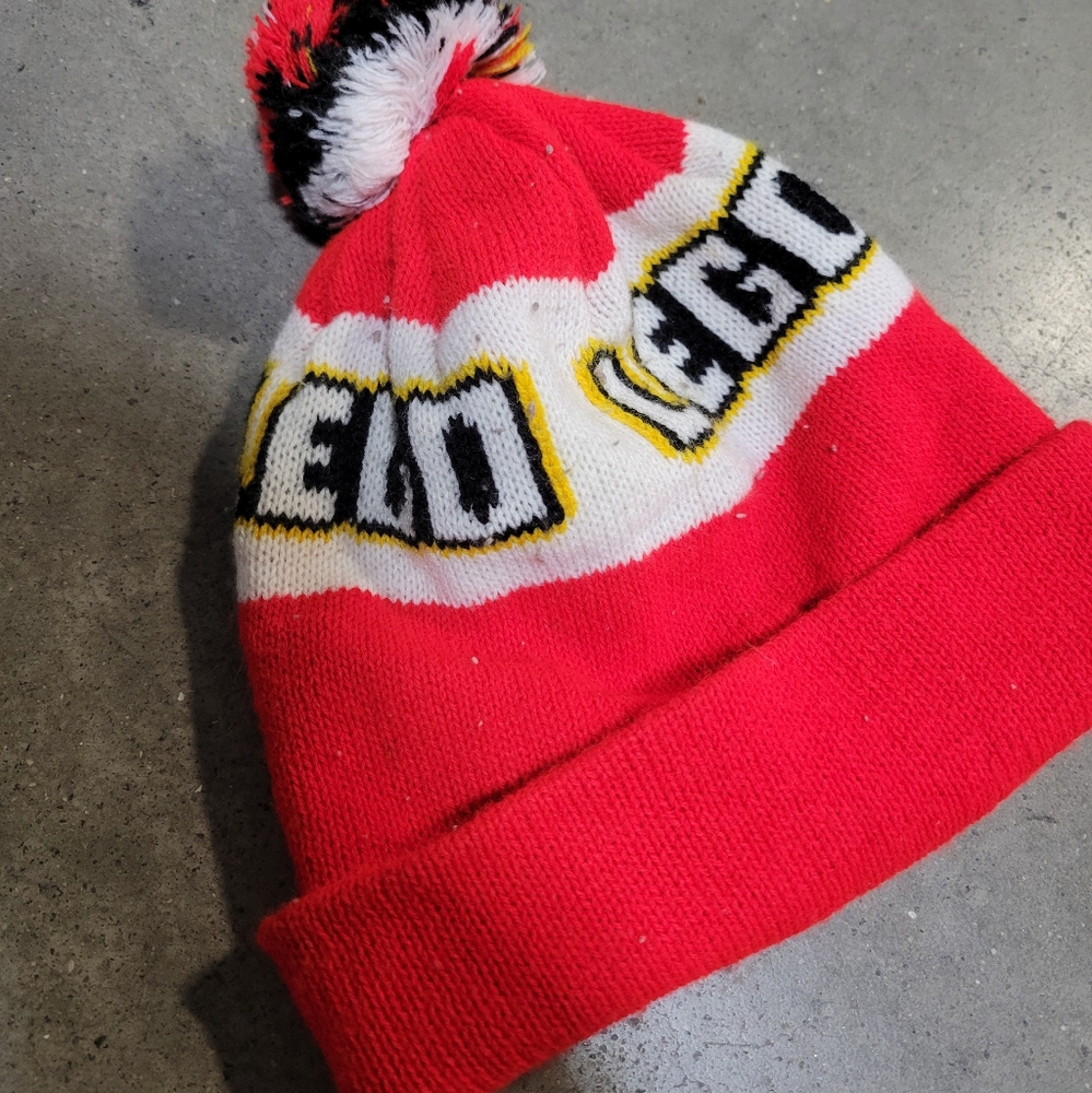Vintage 90s lego winter hat adult toque